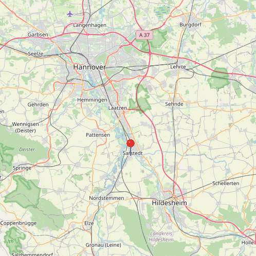 zwischen Hildesheim und Hannover